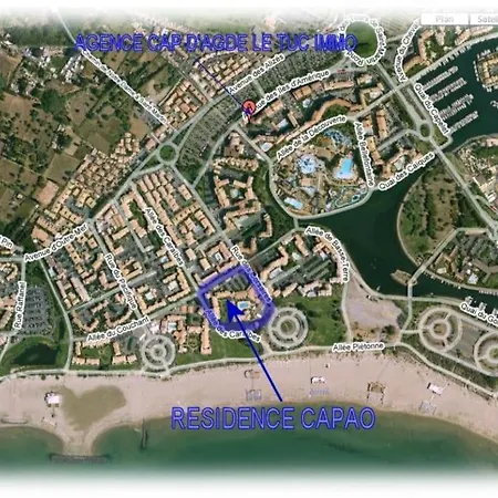 Апартаменты T3 Rez De Jardin Capao Richelieu